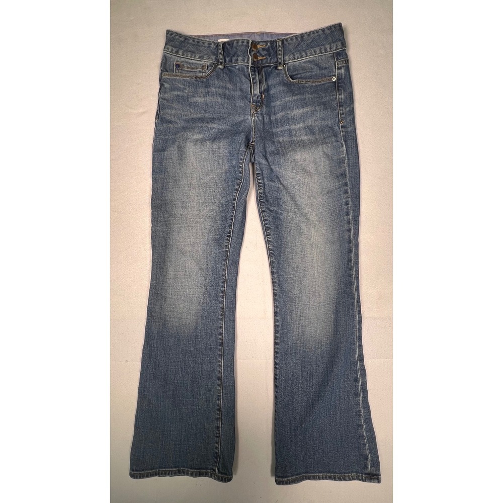 Gap 1969 Perfect Boot Jeans Womens 29/8a Medium Wash Blue Denim Bootcut Mid Rise